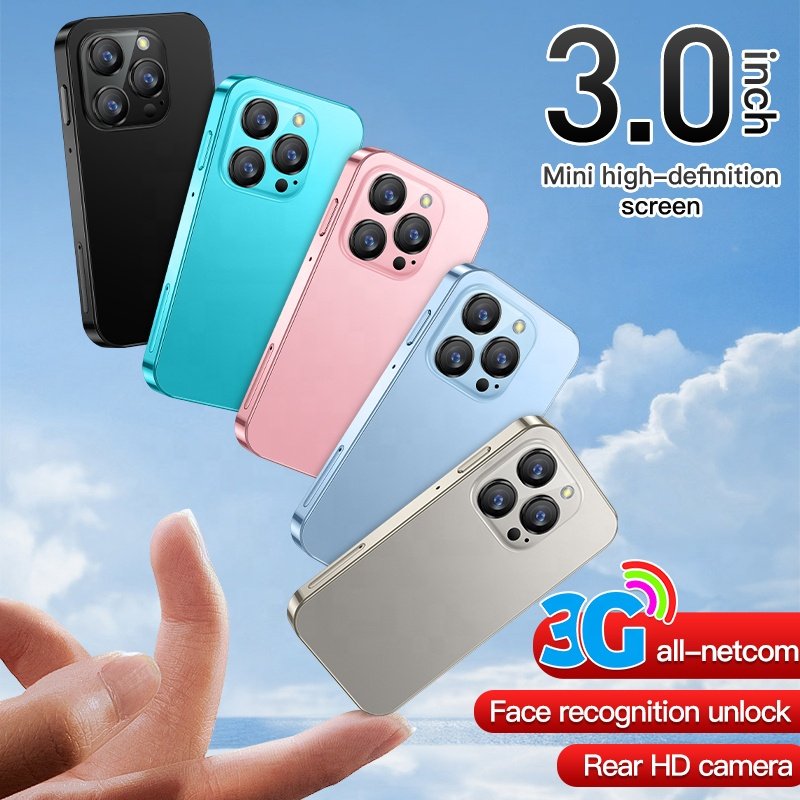 Mini 3G Smartphone Big Battery Cheap Smart Phone SOYES XS18Pro 3" Touch Screen Small Mobile Phone